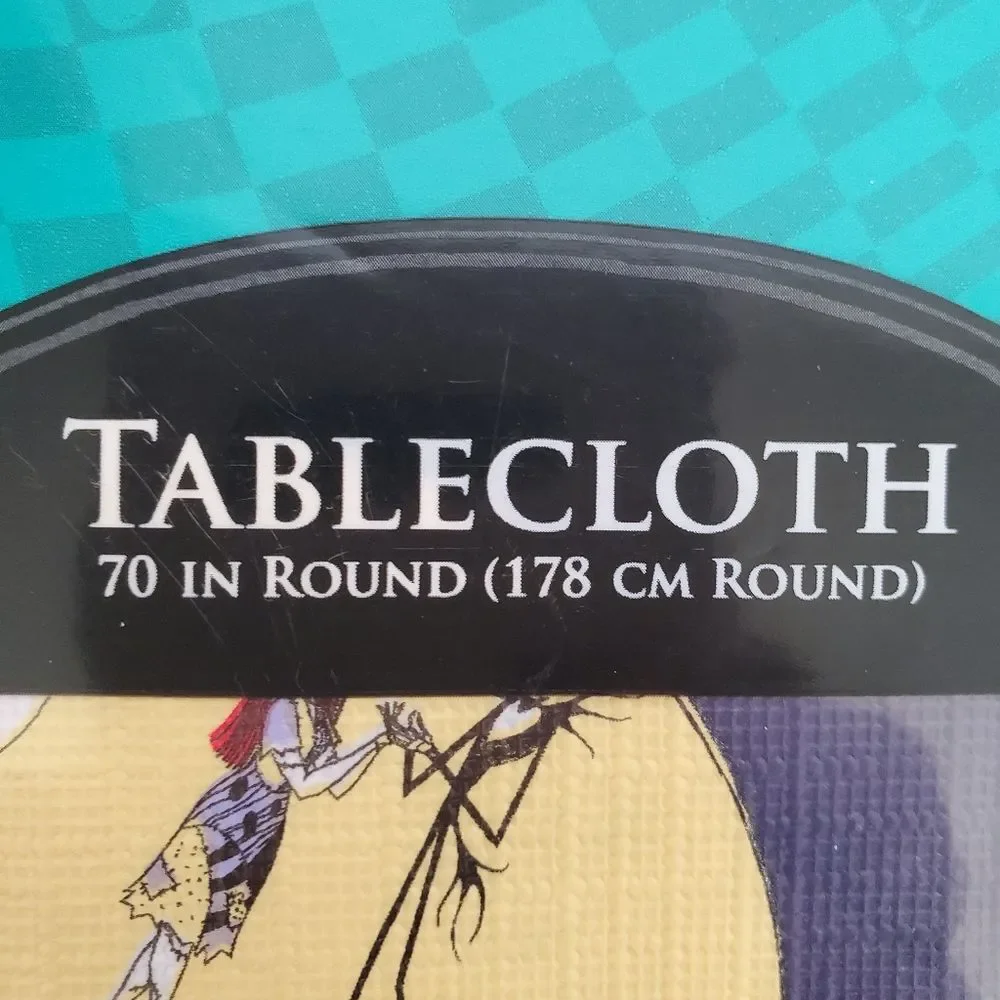 New Nightmare Before Christmas Tablecloth
